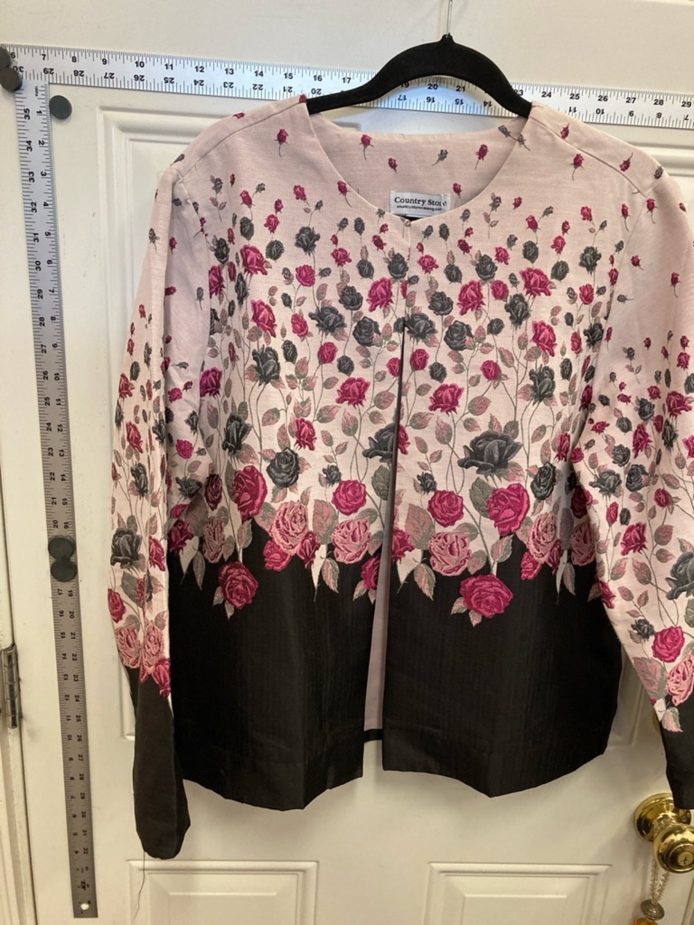 Floral blazer, roses, Bridal, perfect for spring, business casual, Wedding,
